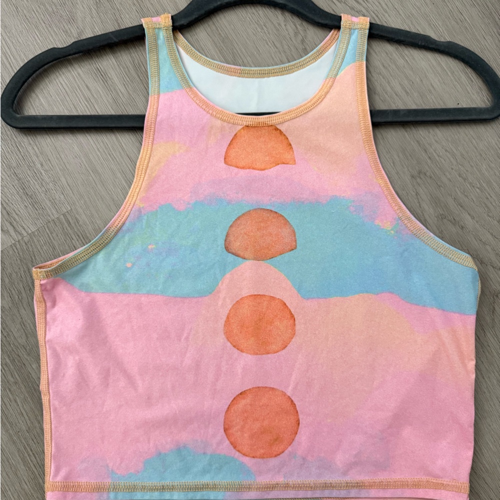 Teeki Moon Phases Crop Top XS